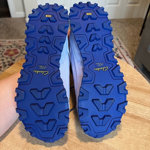 Clarks: ATL Trek Knit Waterproof Lilac Shoe - Picture 3 of 10